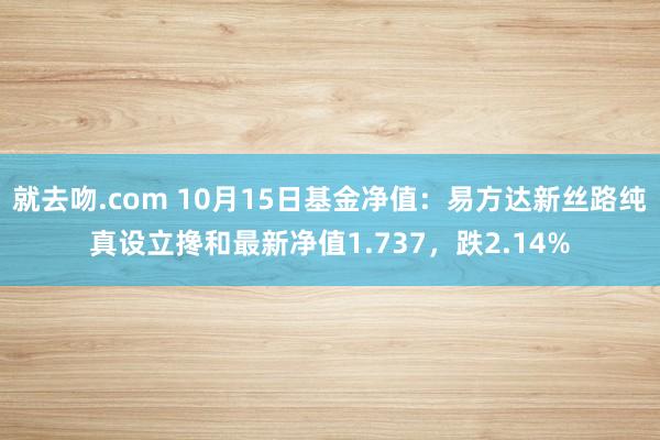 就去吻.com 10月15日基金净值：易方达新丝路纯真设立搀和最新净值1.737，跌2.14%