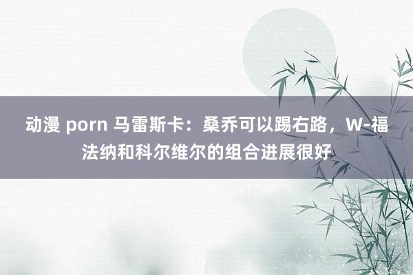 动漫 porn 马雷斯卡：桑乔可以踢右路，W-福法纳和科尔维尔的组合进展很好